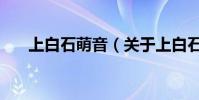 上白石萌音(關于上白石萌音的介紹)