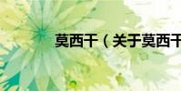 莫西干(關于莫西干的介紹)