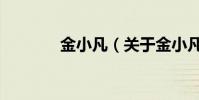 金小凡(關于金小凡的介紹)