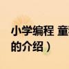 小學編程 童程童美（關于小學編程 童程童美的介紹）