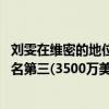 劉雯在維密的地位（身價最高的維密秀超模排名,劉雯身價排名第三(3500萬美元)）