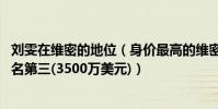 劉雯在維密的地位(身價最高的維密秀超模排名,劉雯身價排名第三(3500萬美元))