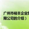 廣州市裕豐企業集團有限公司（關于廣州市裕豐企業集團有限公司的介紹）