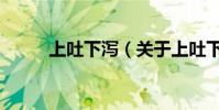 上吐下瀉(關于上吐下瀉的介紹)