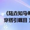 《陸垚知馬俐》票房過億（宋佳二十多套時尚穿搭引矚目）