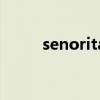 senorita（關于senorita的介紹）