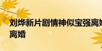 劉燁新片劇情神似寶強離婚案 張譯談王寶強離婚