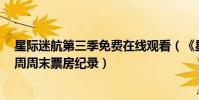 星際迷航第三季免費在線觀看(《星際迷航3》創九月第一周周末票房紀錄)