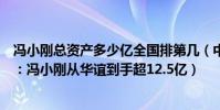 馮小剛總資產多少億全國排第幾(中國最有錢導演排行前五:馮小剛從華誼到手超12.5億)