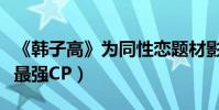 《韓子高》為同性戀題材影片正名(打造史上最強CP)