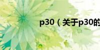 p30(關于p30的介紹)