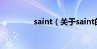 saint(關于saint的介紹)