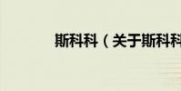 斯科科(關于斯科科的介紹)