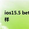 ios15.5 beta2和beta1 iOS15.6Beta4怎么樣 
