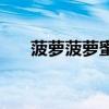 菠蘿菠蘿蜜（關于菠蘿菠蘿蜜的介紹）