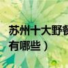 蘇州十大野餐地點推薦（蘇州適合野餐的地方有哪些）