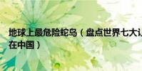 地球上最危險蛇島(盤點世界七大讓人畏懼的蛇島其中一座在中國)