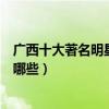 廣西十大著名明星（廣西明星排行榜前十名最出名的藝人有哪些）