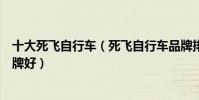 十大死飛自行車(死飛自行車品牌排行榜死飛自行車哪個品牌好)