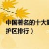 中國著名的十大野生動物保護區（國內十大野生動物自然保護區排行）