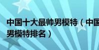 中國十大最帥男模特(中國男模特有哪些中國男模特排名)
