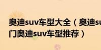 奧迪suv車型大全(奧迪suv全部車型十大熱門奧迪suv車型推薦)