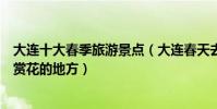 大連十大春季旅游景點(大連春天去哪里好玩大連春季踏青賞花的地方)