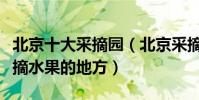 北京十大采摘園(北京采摘園哪里好玩北京采摘水果的地方)