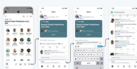 Twitter基本上只是在Spaces中添加了實時文本聊天