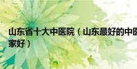 山東省十大中醫院(山東最好的中醫院排名山東中醫醫院哪家好)