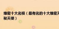 維密十大名模(最有名的十大維密天使超模最著名的十大維秘天使)