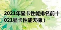 2021年顯卡性能排名前十(目前最好的顯卡2021顯卡性能天梯)