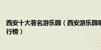 西安十大著名游樂園(西安游樂園哪里好玩西安主題樂園排行榜)