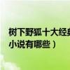 樹下野狐十大經典小說（樹下野狐作品盤點樹下野狐好看的小說有哪些）