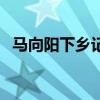 馬向陽下鄉記（關于馬向陽下鄉記的介紹）