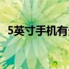 5英寸手機有多大配圖（5英寸手機有多大）