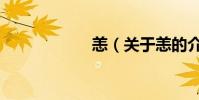 恙(關于恙的介紹)