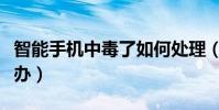 智能手機中毒了如何處理(智能手機中毒怎么辦)