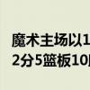 魔術主場以116-112險勝活塞 馬克爾富爾茨22分5籃板10助攻 