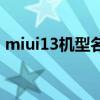 miui13機型名單第二批 miui13第二批機型 
