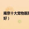 南京十大寵物醫院（南京寵物醫院前十名南京動物醫院哪家好）