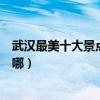 武漢最美十大景點（武漢景色最美的地方武漢好看的風景是哪）