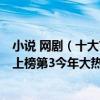 小說 網劇（十大言情網絡小說改編網劇：奈何BOSS要娶我上榜第3今年大熱）
