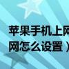 蘋果手機上網怎么限制瀏覽網站（蘋果手機上網怎么設置）