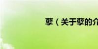 孽(關于孽的介紹)