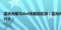 藍光光驅與dvd光驅的區別(藍光光驅與普通光驅的區別是什么)