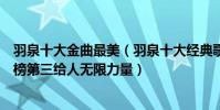 羽泉十大金曲最美(羽泉十大經典歌曲排行榜:《最美》上榜第三給人無限力量)