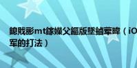 鎴戝彨mt鎵嬫父鏂版墜鏀葷暐(iOS游戲我叫MT俺哥是將軍的打法)