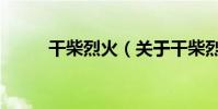 干柴烈火(關于干柴烈火的介紹)