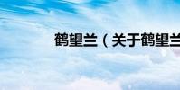 鶴望蘭(關于鶴望蘭的介紹)